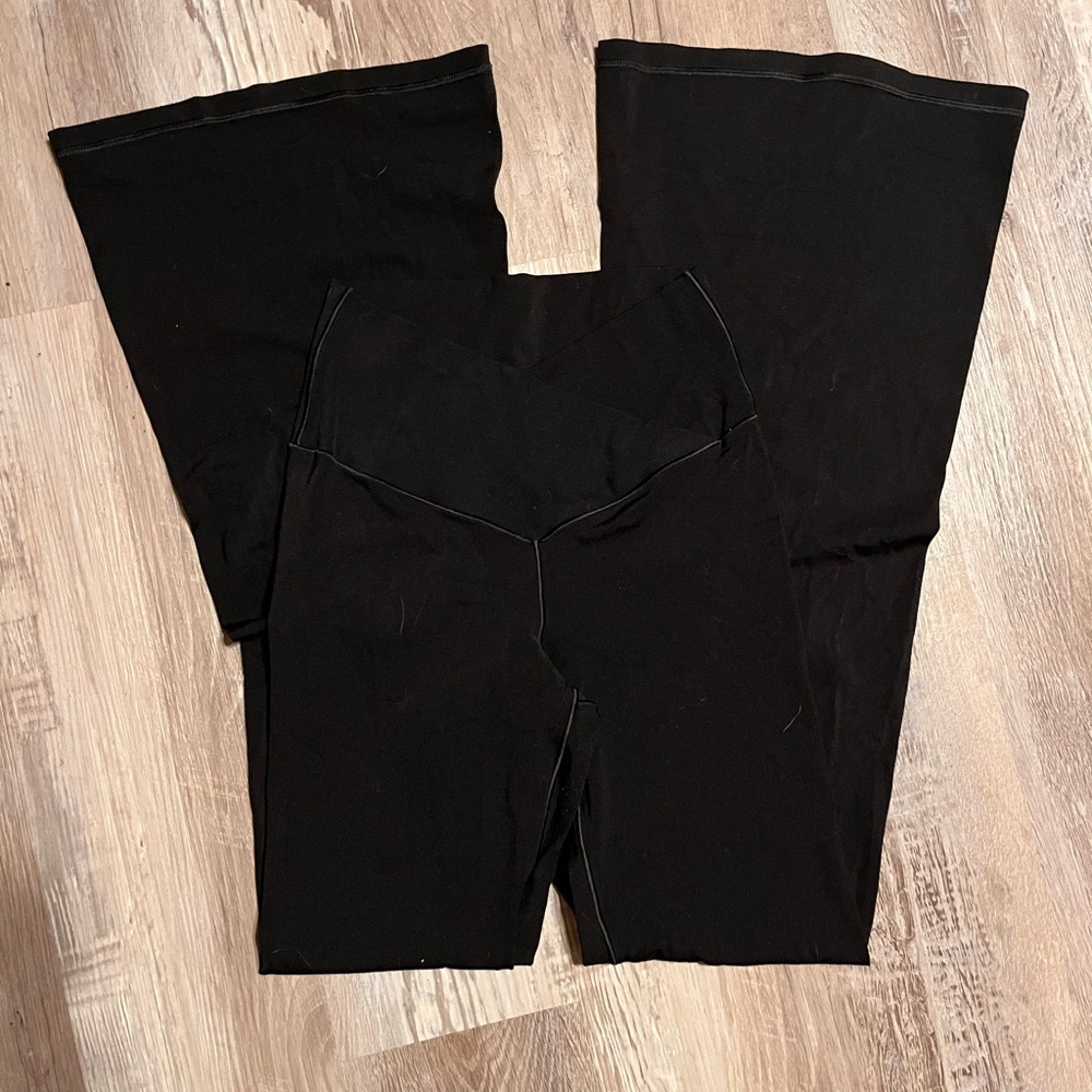 Aerie crossover Flare Leggings